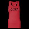 2x1 Rib Racerback Longer Length Tank Top ( Premium Product ) Thumbnail