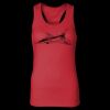2x1 Rib Racerback Longer Length Tank Top ( Premium Product ) Thumbnail
