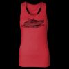 2x1 Rib Racerback Longer Length Tank Top ( Premium Product ) Thumbnail