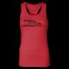 2x1 Rib Racerback Longer Length Tank Top ( Premium Product ) Thumbnail