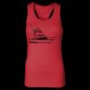 2x1 Rib Racerback Longer Length Tank Top ( Premium Product ) Thumbnail
