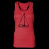 2x1 Rib Racerback Longer Length Tank Top ( Premium Product ) Thumbnail