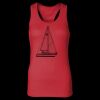 2x1 Rib Racerback Longer Length Tank Top ( Premium Product ) Thumbnail