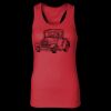 2x1 Rib Racerback Longer Length Tank Top ( Premium Product ) Thumbnail
