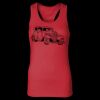 2x1 Rib Racerback Longer Length Tank Top ( Premium Product ) Thumbnail