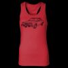 2x1 Rib Racerback Longer Length Tank Top ( Premium Product ) Thumbnail