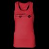 2x1 Rib Racerback Longer Length Tank Top ( Premium Product ) Thumbnail