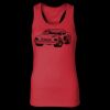 2x1 Rib Racerback Longer Length Tank Top ( Premium Product ) Thumbnail