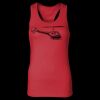 2x1 Rib Racerback Longer Length Tank Top ( Premium Product ) Thumbnail