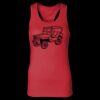 2x1 Rib Racerback Longer Length Tank Top ( Premium Product ) Thumbnail