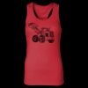 2x1 Rib Racerback Longer Length Tank Top ( Premium Product ) Thumbnail