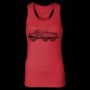 2x1 Rib Racerback Longer Length Tank Top ( Premium Product ) Thumbnail