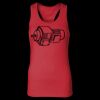 2x1 Rib Racerback Longer Length Tank Top ( Premium Product ) Thumbnail