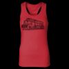 2x1 Rib Racerback Longer Length Tank Top ( Premium Product ) Thumbnail