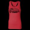 2x1 Rib Racerback Longer Length Tank Top ( Premium Product ) Thumbnail