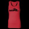 2x1 Rib Racerback Longer Length Tank Top ( Premium Product ) Thumbnail
