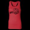 2x1 Rib Racerback Longer Length Tank Top ( Premium Product ) Thumbnail