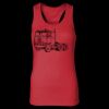 2x1 Rib Racerback Longer Length Tank Top ( Premium Product ) Thumbnail