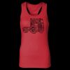 2x1 Rib Racerback Longer Length Tank Top ( Premium Product ) Thumbnail