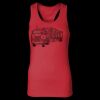 2x1 Rib Racerback Longer Length Tank Top ( Premium Product ) Thumbnail