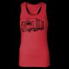 2x1 Rib Racerback Longer Length Tank Top ( Premium Product ) Thumbnail