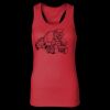 2x1 Rib Racerback Longer Length Tank Top ( Premium Product ) Thumbnail
