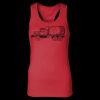 2x1 Rib Racerback Longer Length Tank Top ( Premium Product ) Thumbnail