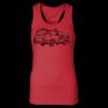 2x1 Rib Racerback Longer Length Tank Top ( Premium Product ) Thumbnail