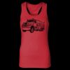 2x1 Rib Racerback Longer Length Tank Top ( Premium Product ) Thumbnail