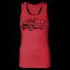 2x1 Rib Racerback Longer Length Tank Top ( Premium Product ) Thumbnail