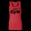 2x1 Rib Racerback Longer Length Tank Top ( Premium Product ) Thumbnail