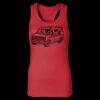 2x1 Rib Racerback Longer Length Tank Top ( Premium Product ) Thumbnail