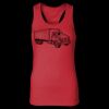 2x1 Rib Racerback Longer Length Tank Top ( Premium Product ) Thumbnail