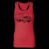 2x1 Rib Racerback Longer Length Tank Top ( Premium Product ) Thumbnail