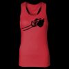 2x1 Rib Racerback Longer Length Tank Top ( Premium Product ) Thumbnail