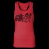 2x1 Rib Racerback Longer Length Tank Top ( Premium Product ) Thumbnail