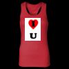 2x1 Rib Racerback Longer Length Tank Top ( Premium Product ) Thumbnail