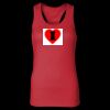 2x1 Rib Racerback Longer Length Tank Top ( Premium Product ) Thumbnail