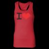 2x1 Rib Racerback Longer Length Tank Top ( Premium Product ) Thumbnail