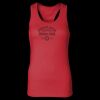 2x1 Rib Racerback Longer Length Tank Top ( Premium Product ) Thumbnail