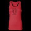 2x1 Rib Racerback Longer Length Tank Top ( Premium Product ) Thumbnail