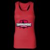 2x1 Rib Racerback Longer Length Tank Top ( Premium Product ) Thumbnail