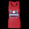 2x1 Rib Racerback Longer Length Tank Top ( Premium Product ) Thumbnail