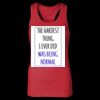 2x1 Rib Racerback Longer Length Tank Top ( Premium Product ) Thumbnail