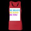 2x1 Rib Racerback Longer Length Tank Top ( Premium Product ) Thumbnail