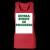 2x1 Rib Racerback Longer Length Tank Top ( Premium Product ) Thumbnail