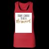 2x1 Rib Racerback Longer Length Tank Top ( Premium Product ) Thumbnail
