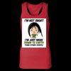 2x1 Rib Racerback Longer Length Tank Top ( Premium Product ) Thumbnail