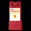 2x1 Rib Racerback Longer Length Tank Top ( Premium Product ) Thumbnail