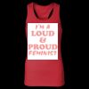 2x1 Rib Racerback Longer Length Tank Top ( Premium Product ) Thumbnail